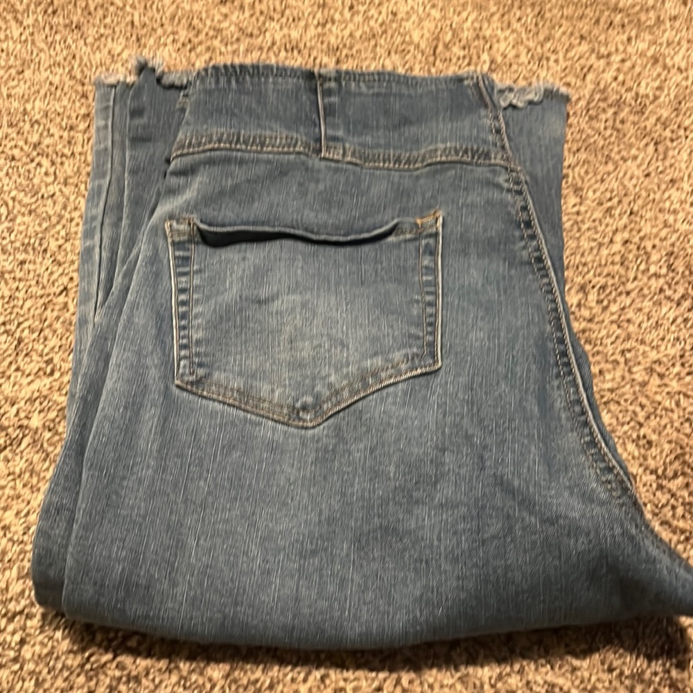 Flare jeans stretchy waist band